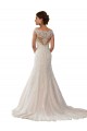 Acquista Avorio & Champagne Stile sirena Pizzo Boho Abiti da sposa
